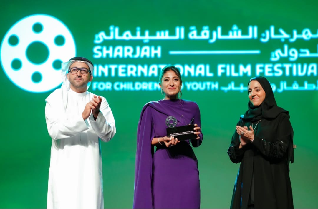 شجون الهاجرى عضو لجنة تحكيم مهرجان الشارقة السينمائى للأطفال والشباب