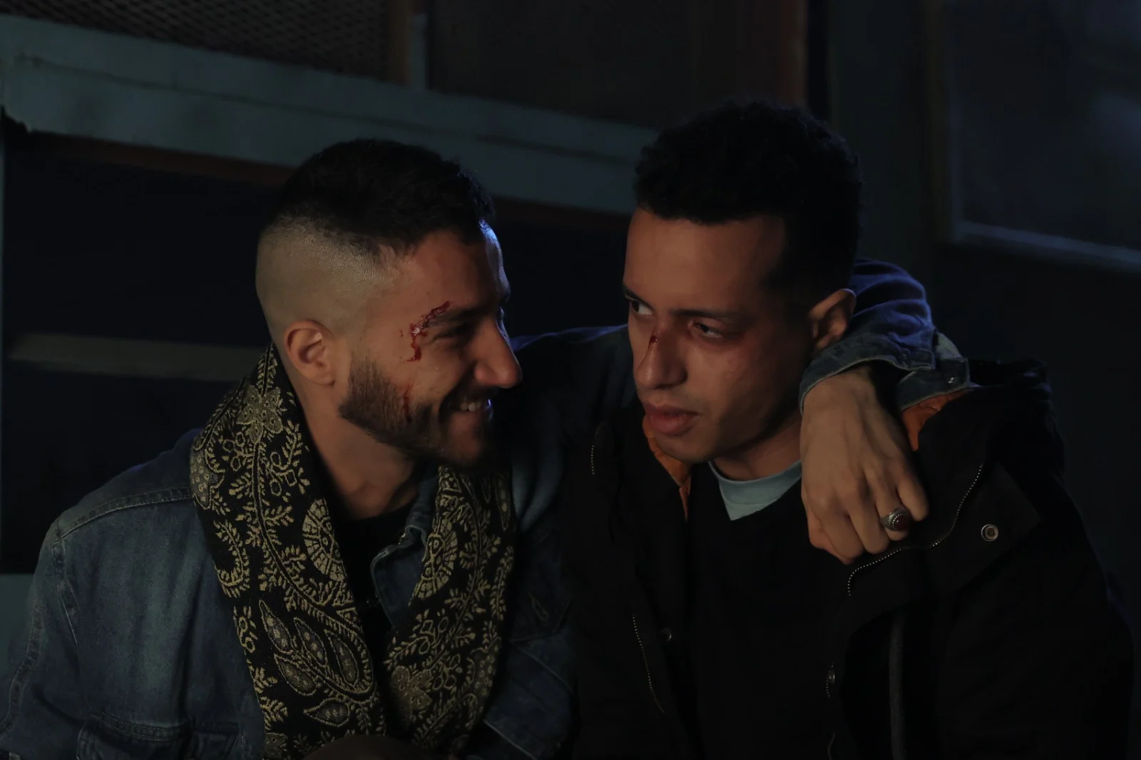 بالصور ..كواليس”ولاد الشمس”بين أحمد مالك وطه دسوقي