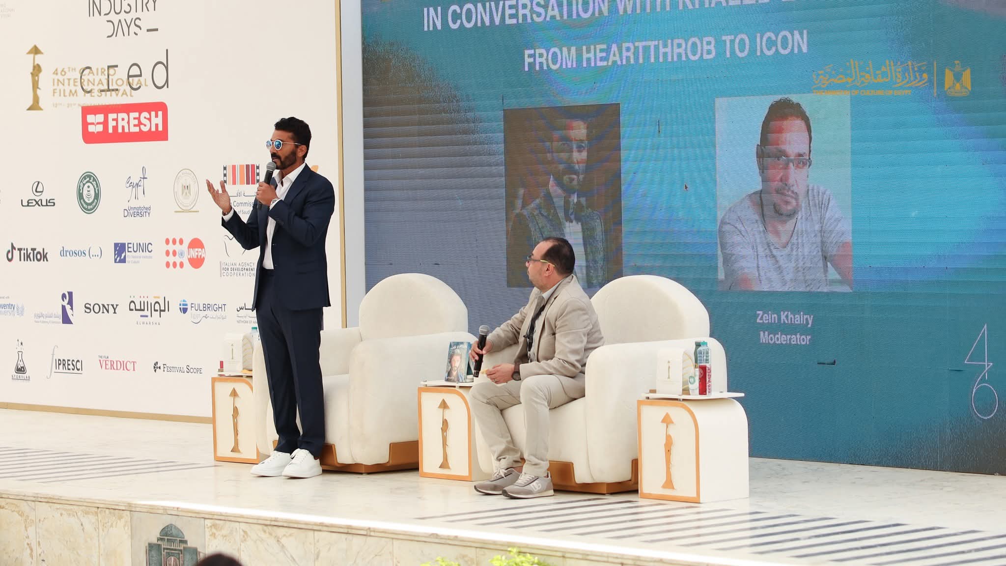 من قلب القاهرة السينمائى .. خالد النبوي يروي حكايته