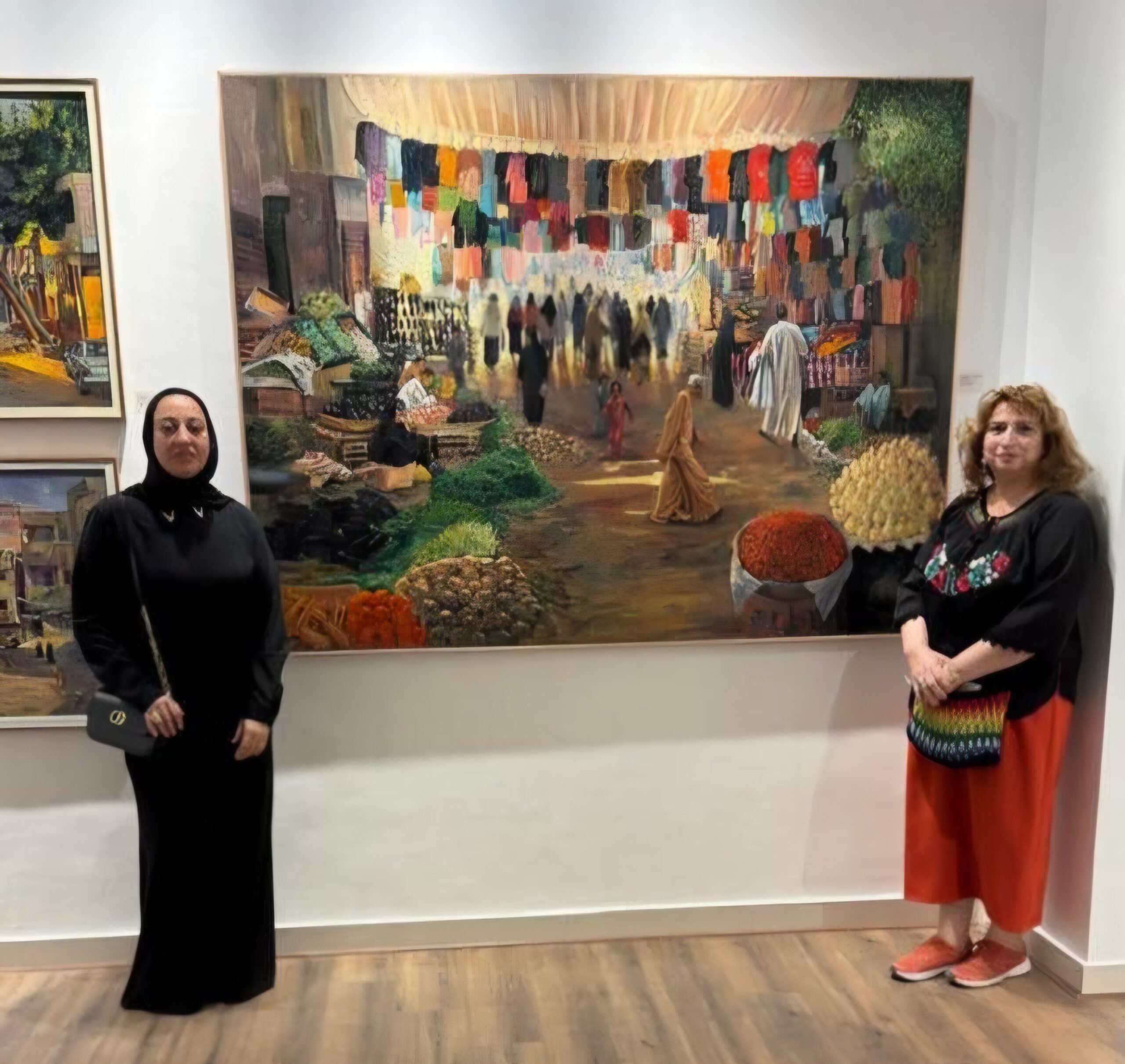 معرضي “سكون وسلام” و”أثر” للفنانتين نرمين ومروة في أتيليه القاهرة