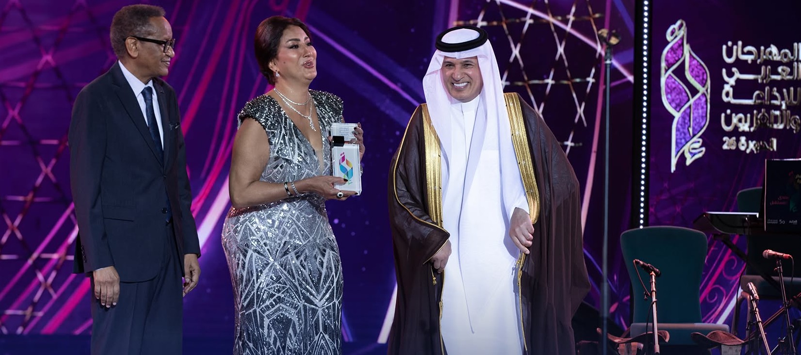 حفل افتتاح مهيب للدورة الـ26 من المهرجان العربي للإذاعة والتلفزيون في قرطاج